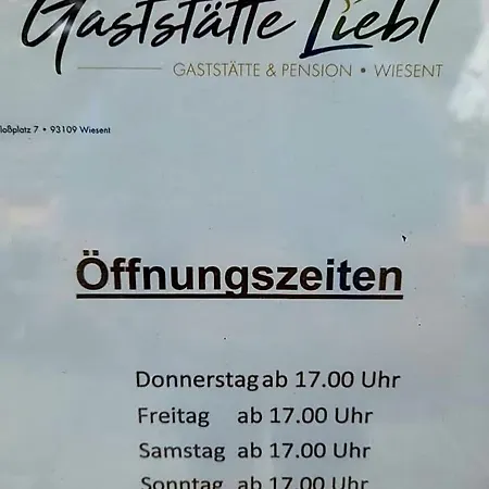 Gaststaette Liebl Wiesent